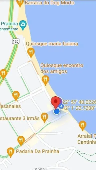 Frente Mar- Apart 3 Quartos E 2 Vagas De Garagem Na Prainha! Arraial do Cabo Apartment